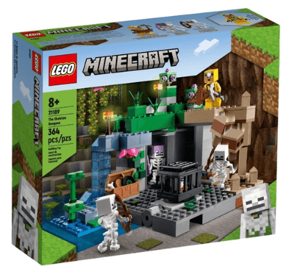 Blocos de montar - Lego Minecraft - A Masmorra dos Esqueletos - 21189 LEGO DO BRASIL