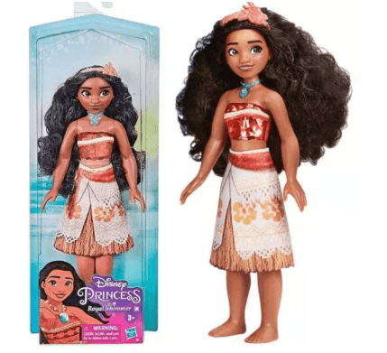 Boneca Moana - Princesa Disney - Royal Shimmer HASBRO