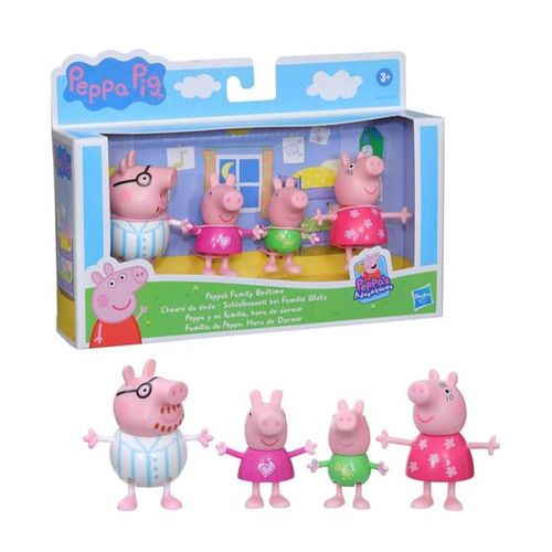 Bonecos - Peppa e Sua Familia - Azul  e Branco HASBRO