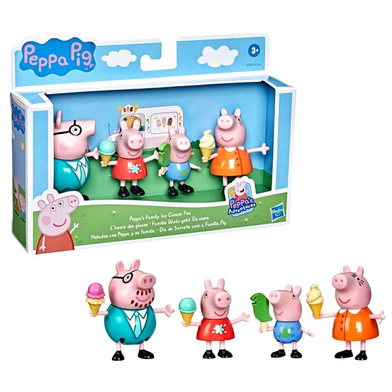 Figura e Veículo Peppa Pig Peppa's Adventures Little Vehicles