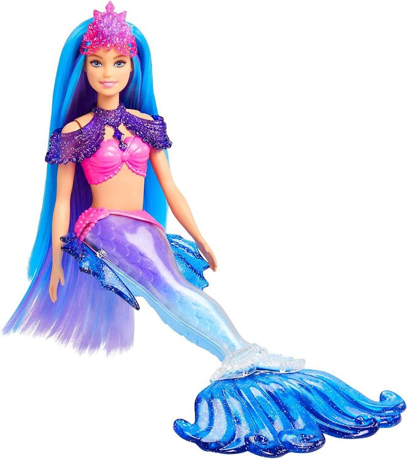 Jogo de sirenas 2021boneca sereia tipo barbie mermaids com acessórios