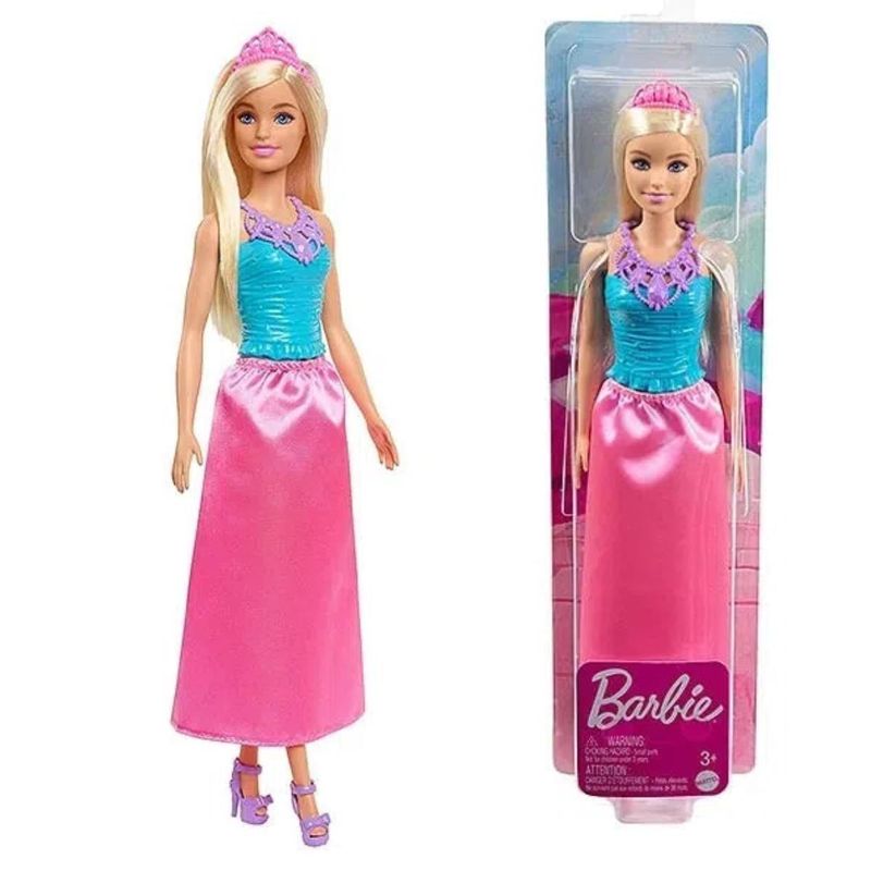 Bonecas Barbie Princesa e Popstar Mattel