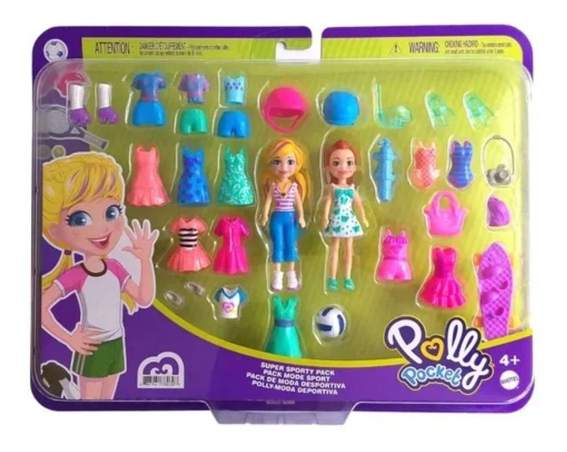 Boneca Polly Pocket Boutique da Moda - Mattel