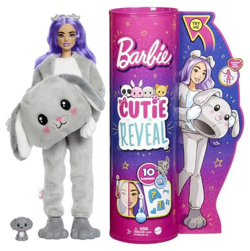 Boneca - Barbie Cutie Reveal - Cinza MATTEL