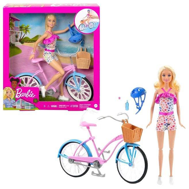 Boneca Barbie Passeio De Bicicleta Mattel - HBY28
