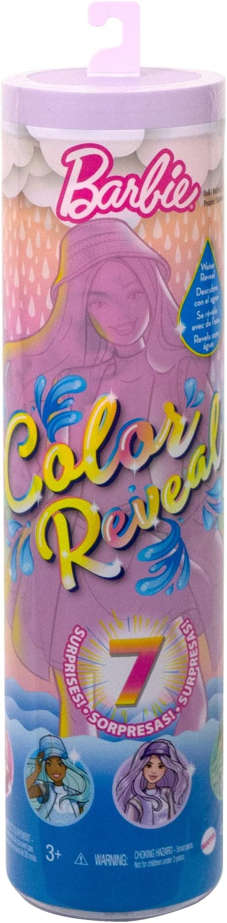 Boneca - Barbie Color Reveal - Serie Chuva ou Sol - Surpresas (HDN71) MATTEL