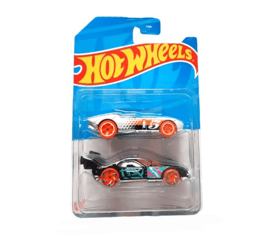 Carros - Hot Wheels - Die Cast Basics - Pacote Com 2 Miniaturas Sortidos - Mattel MATTEL