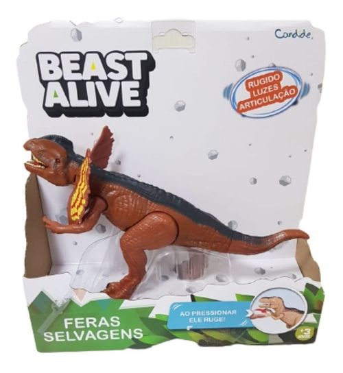 Dinossauro - Dilofosauro Feras Selvagens CANDIDE