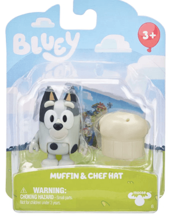 Figura Bluey Story - Starter Single Pack - Muffin e Chef Hat MATTEL
