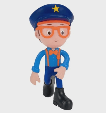 Boneco - Blippi - Bendables - Chapeu Azul - Candide MATTEL