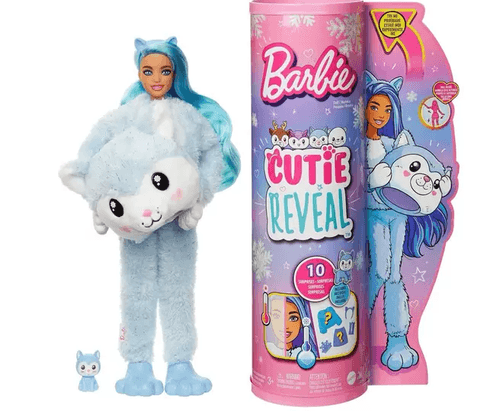 Boneca - Barbie Cutie Reveal Inverno - Husky - Mattel MATTEL