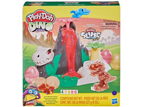 Conjunto Play-Doh - Slime Dino - Crew Ilha de Lava - F1500 - Hasbro HASBRO