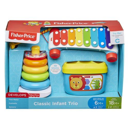 Trio de Classicos Infantis - Fisher Price (FWP36) MATTEL