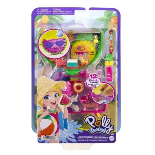 Conjunto -  Mini Mundo De Aventura Polly - Verde MATTEL
