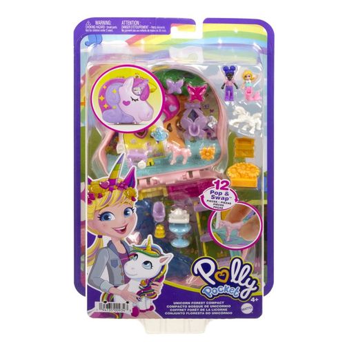 Conjunto -  Mini Mundo De Aventura Polly - Pink MATTEL
