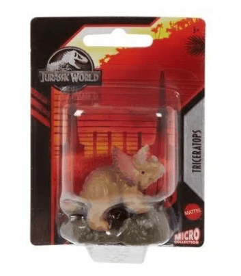 Jurassic World - Mini Figura - Triceratops MATTEL