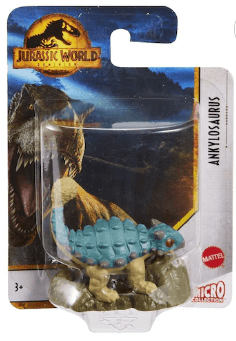 Jurassic World - Mini Figura - Ankylosaurus MATTEL
