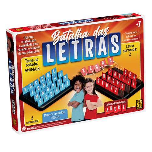 Jogo - Batalha Das Letras - Laranja GROW