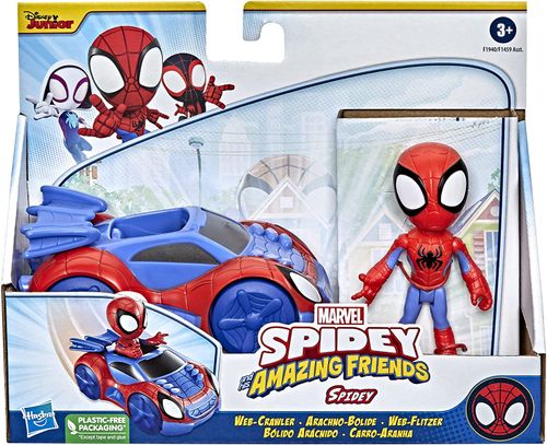 Boneco - Homem-Aranha e Veiculo (F1940) HASBRO