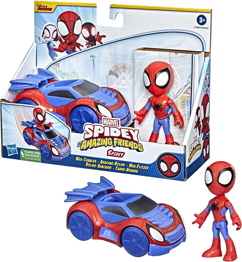 Homem Aranha Spider Man Carro de Corrida - Hasbro - A sua Loja de