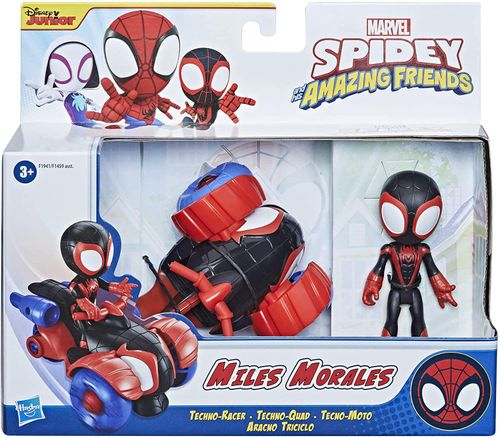 Boneco - Miles Morales com Veiculo Spidey (F1941) HASBRO