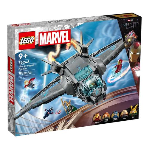 Blocos de Montar - Super Heroes Marvel - Quinjet dos Vingadores (76248) LEGO DO BRASIL