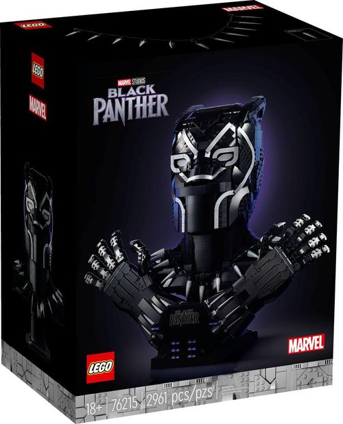 Blocos de Montar - Super Heroes Marvel - Busto Pantera Negra (76215) LEGO DO BRASIL