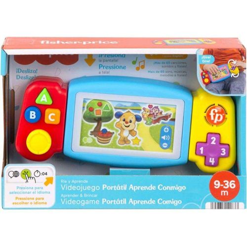 Videogame Portatil - Aprende Comigo - Fisher-Price (HNH13) MATTEL