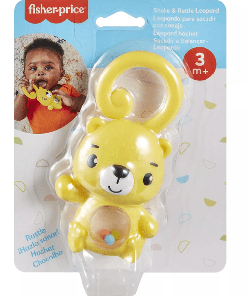 Chocalho -  Fisher-Price Baby - Leopardo MATTEL