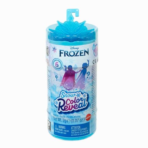 DISNEY - FROZEN BONECA SURPRESA SNOW REVEAL PO DA NEVE MATTEL