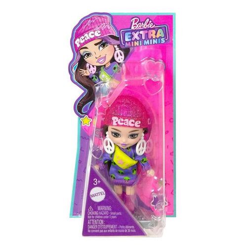 Boneca - Extra Mini Roupas De Moda - Roxo MATTEL