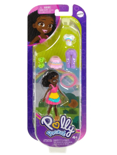 Boneca Polly Pocket - Arco-Iris Color Pop MATTEL