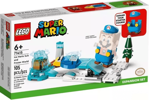 Blocos de Montar - Lego Super Mario - Expansao Traje Mario Mundo LEGO DO BRASIL