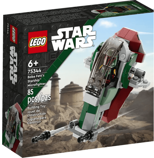 Blocos de Montar - Lego Star Wars - Microfighter Nave Estelar de Boba Fett LEGO DO BRASIL