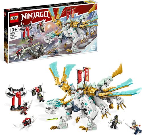 Blocos De Montar - Criatura Dragao De Gelo Do Zane LEGO DO BRASIL