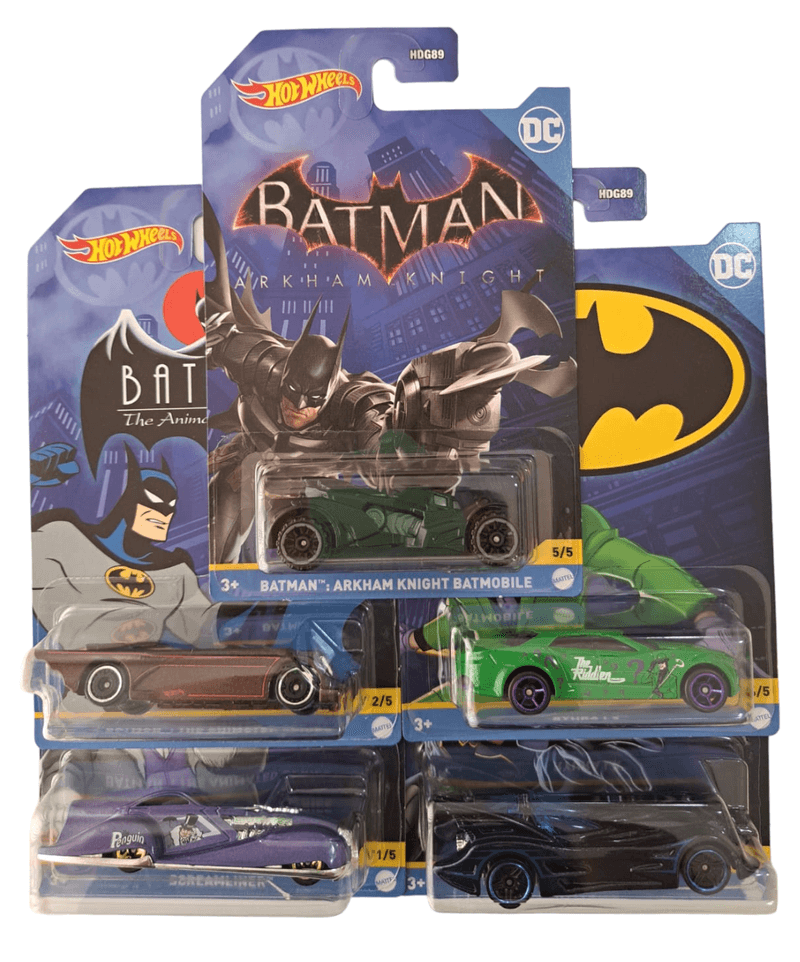 Hot Wheels Batman Carros Temáticos(S) Unidade HDG89 - MATTEL