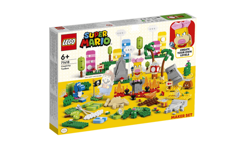 Blocos De Montar - Conjunto Caixa Ferramentas Super Mario LEGO DO BRASIL