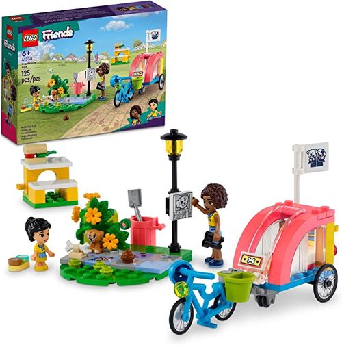 Blocos De Montar - Friends - Bicicleta de Resgate de Caes - 41738 LEGO DO BRASIL