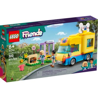 Blocos de Montar - Friends - Van de resgate de caes - 41741 LEGO DO BRASIL