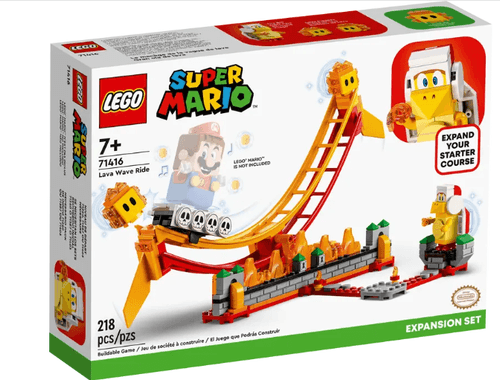 Blocos de Montar - Lego Super Mario - Passeio na Onda de Lava LEGO DO BRASIL