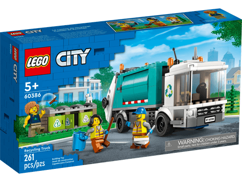 Blocos de Montar - City Caminhao de Reciclagem LEGO DO BRASIL