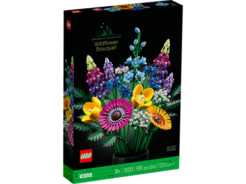 Blocos de Montar - Icons Buque de Flores Silvestres LEGO DO BRASIL