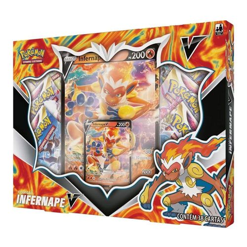 Cartas - Pokemon Box Especial - Infernape V COPAG DA AMAZONIA