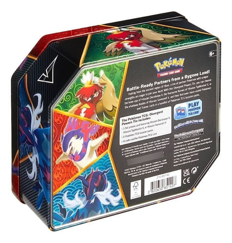 Pokemon V Powers Pikachu Tin : : Brinquedos e Jogos