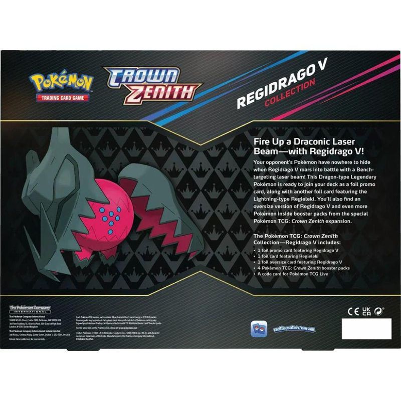 Box Pokémon - Realeza Absoluta Regidrago V - Copag