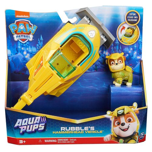 Patrulha Canina - Veiculo - Aqua Pups Tematico Rubbles SUNNY