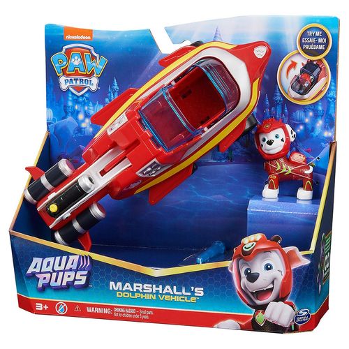 Patrulha Canina - Veiculo  Tematico Aqua pups Marshalls SUNNY