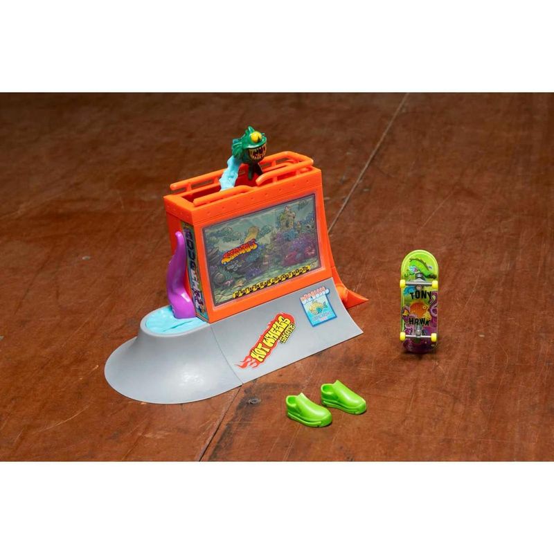 Pista - Skate de Dedo - Hot Wheels - Aquarium Skatepark MATTEL