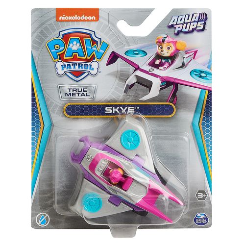 Veiculo - Patrulha Canina - True Metal - Skye Aqua Pups SUNNY BRINQUEDOS