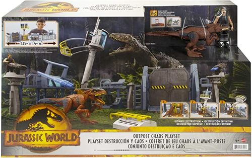 Playset - Jurassic World - Distruicao Caos - GYH43 MATTEL
